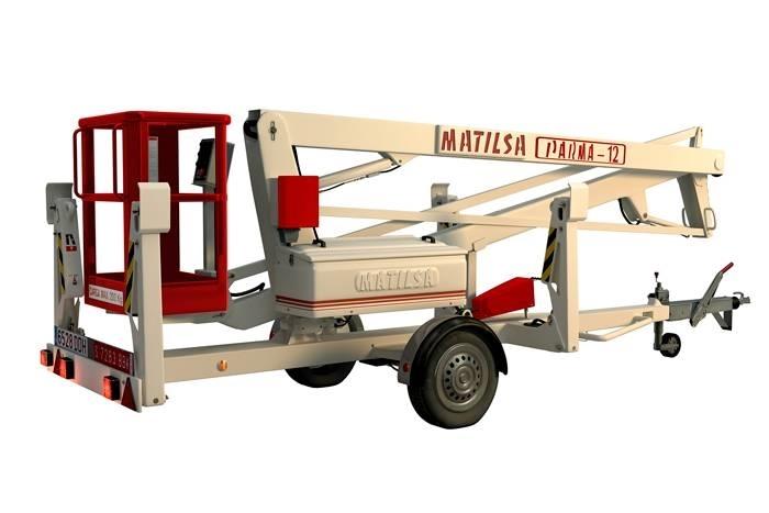 Matilsa Parma 12 Platforme aeriene montate pe remorca