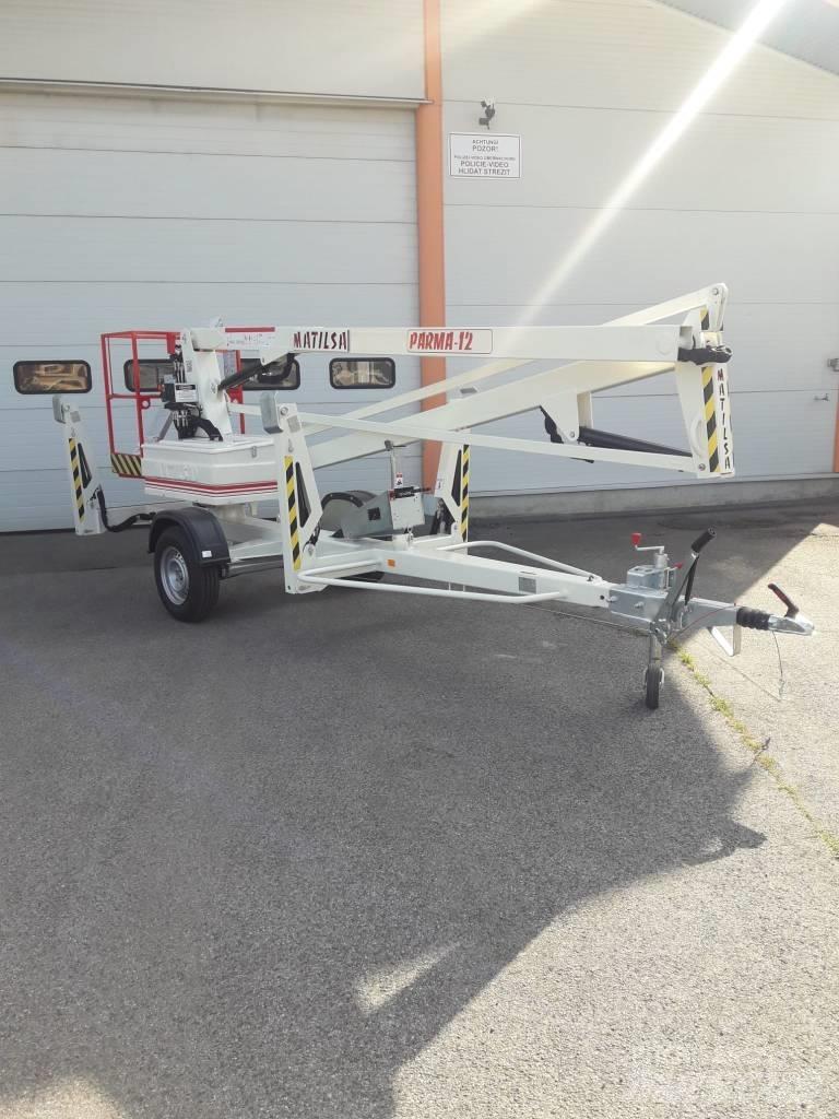 Matilsa Parma 12 Platforme aeriene montate pe remorca