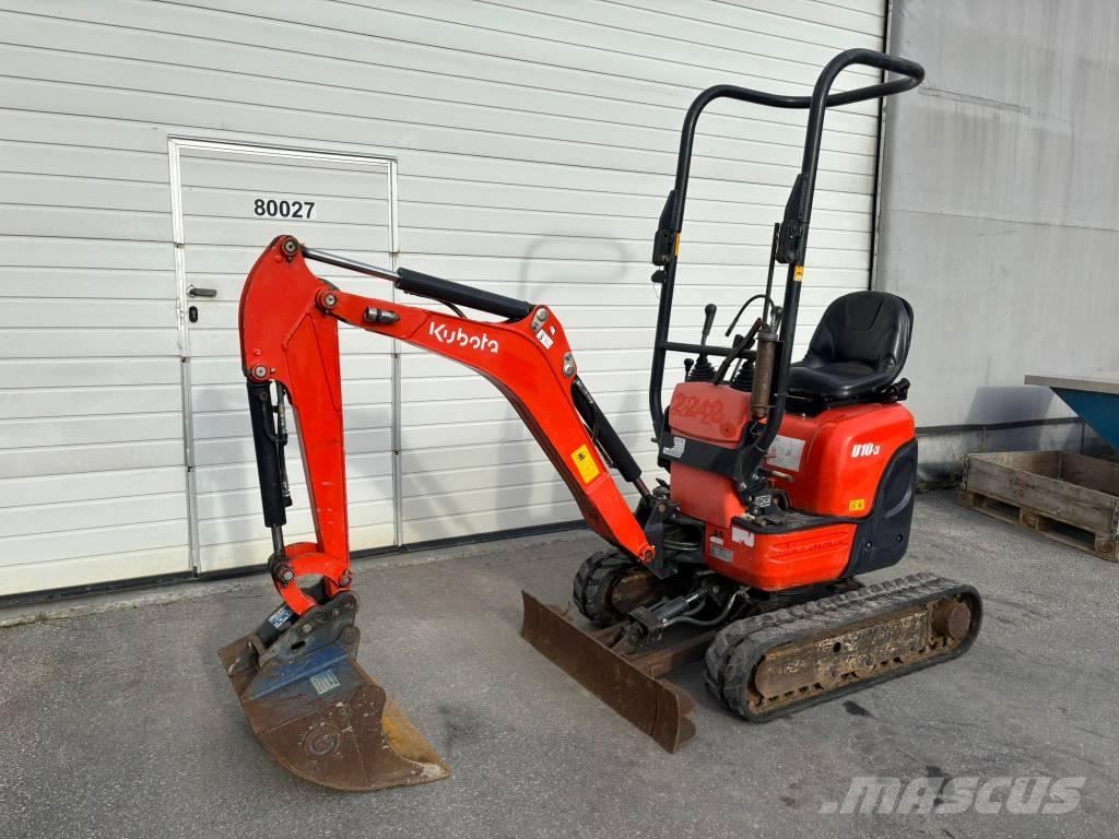 Kubota U 10-3 Mini excavatoare < 7t