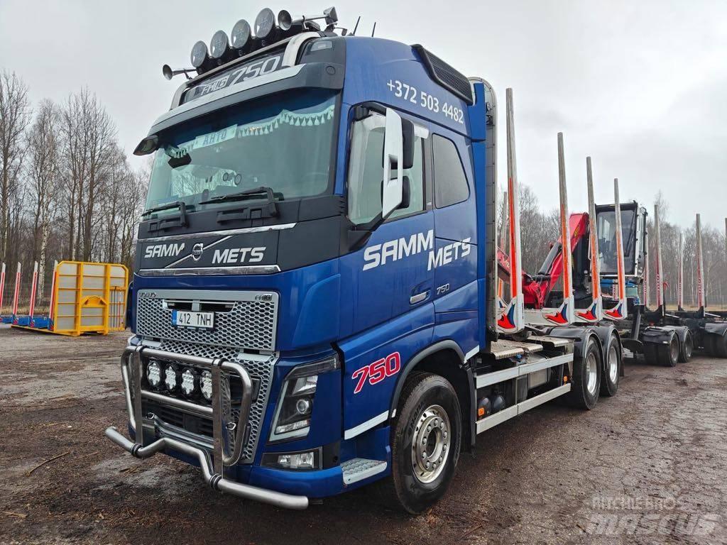 Volvo FH 16 750 Camion pentru lemne