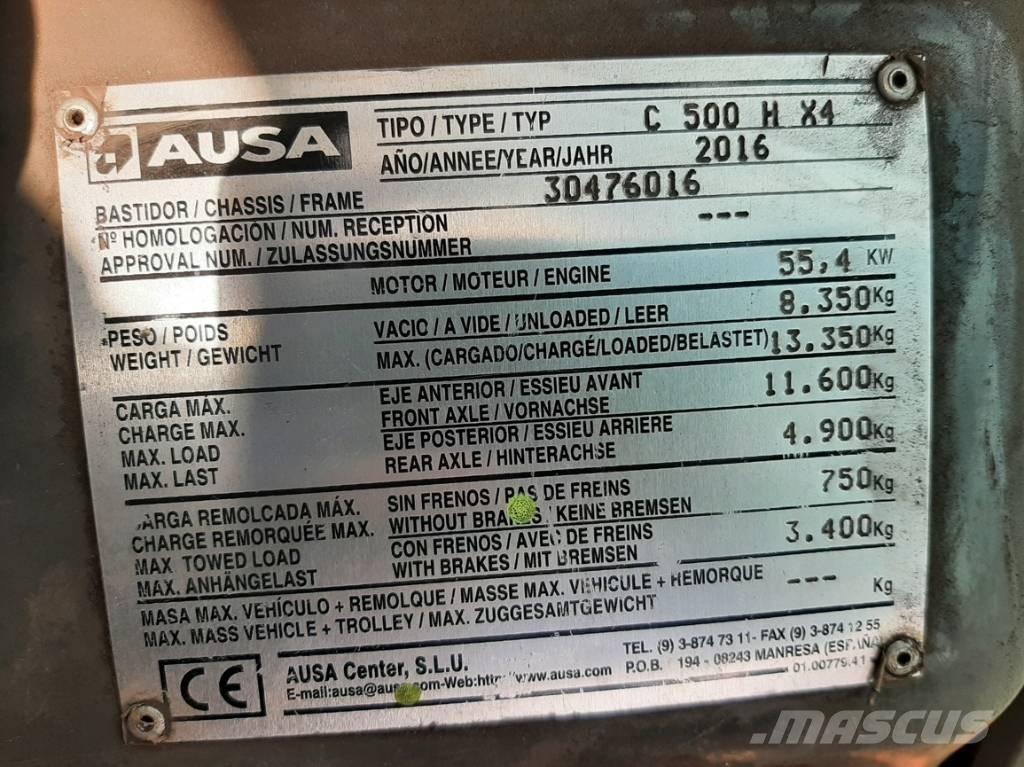 Ausa C 500 H X4 Masini de teren dificil