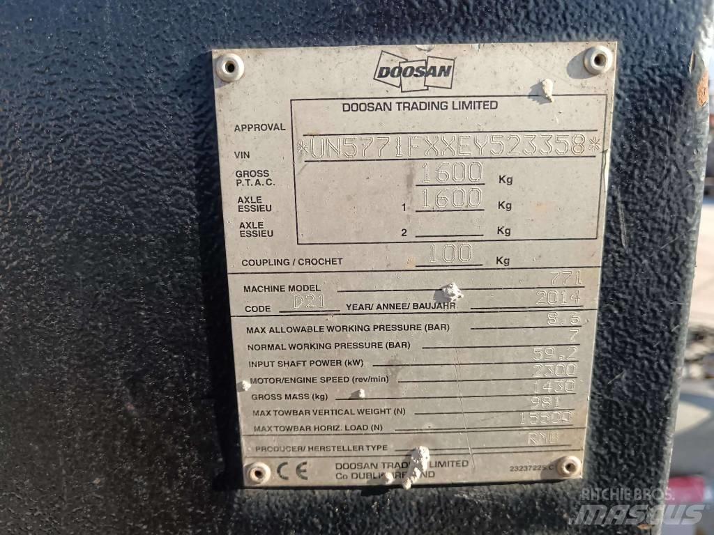 Doosan 7/71 Compresoare