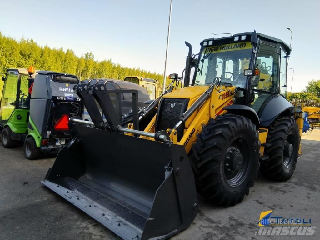 New Holland B 115 D Buldoexcavatoare
