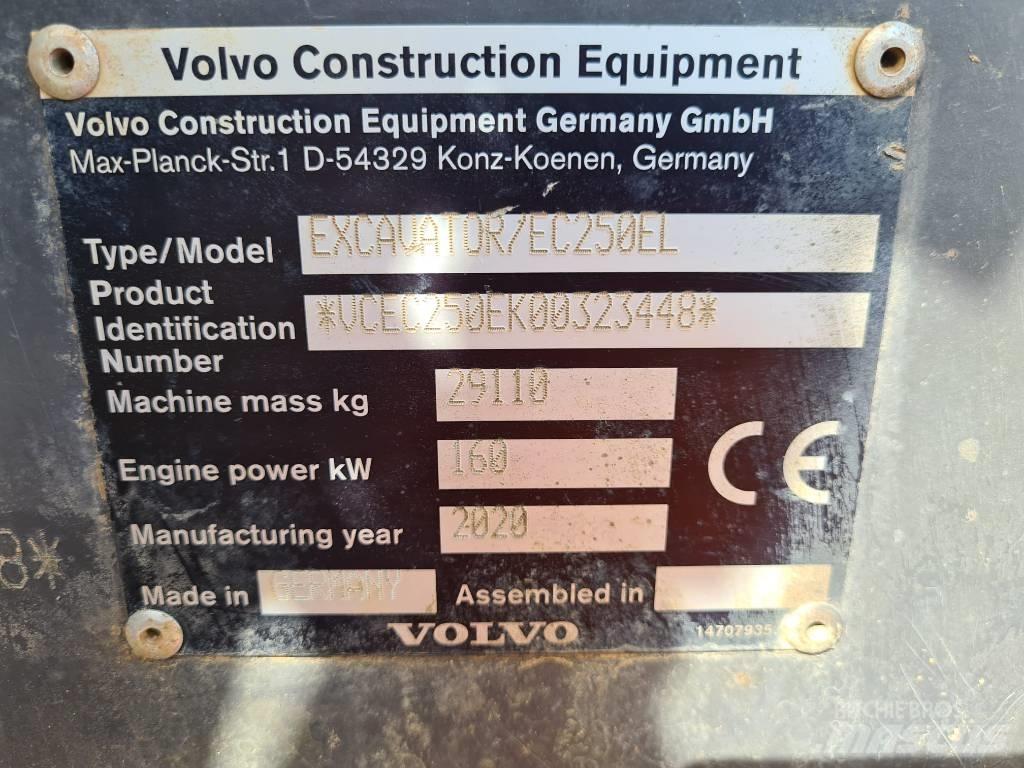 Volvo EC250 E L Excavatoare pe șenile
