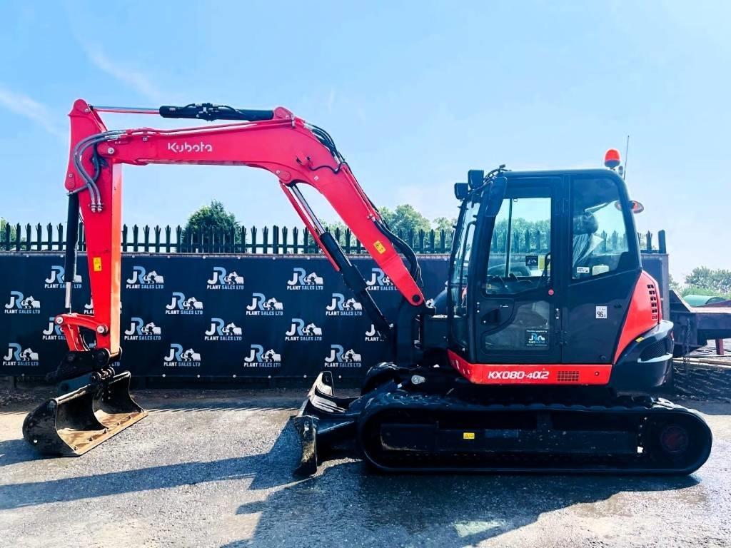 Kubota KX 080-4 Excavatoare 7t - 12t