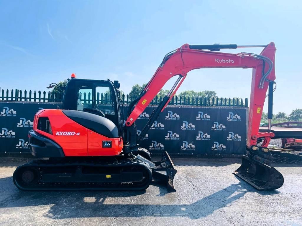 Kubota KX 080-4 Excavatoare 7t - 12t