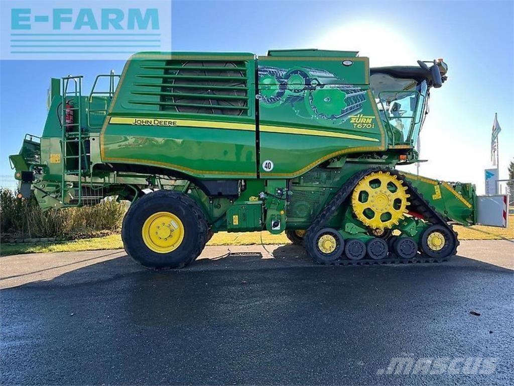 John Deere t670 Combine de secerat