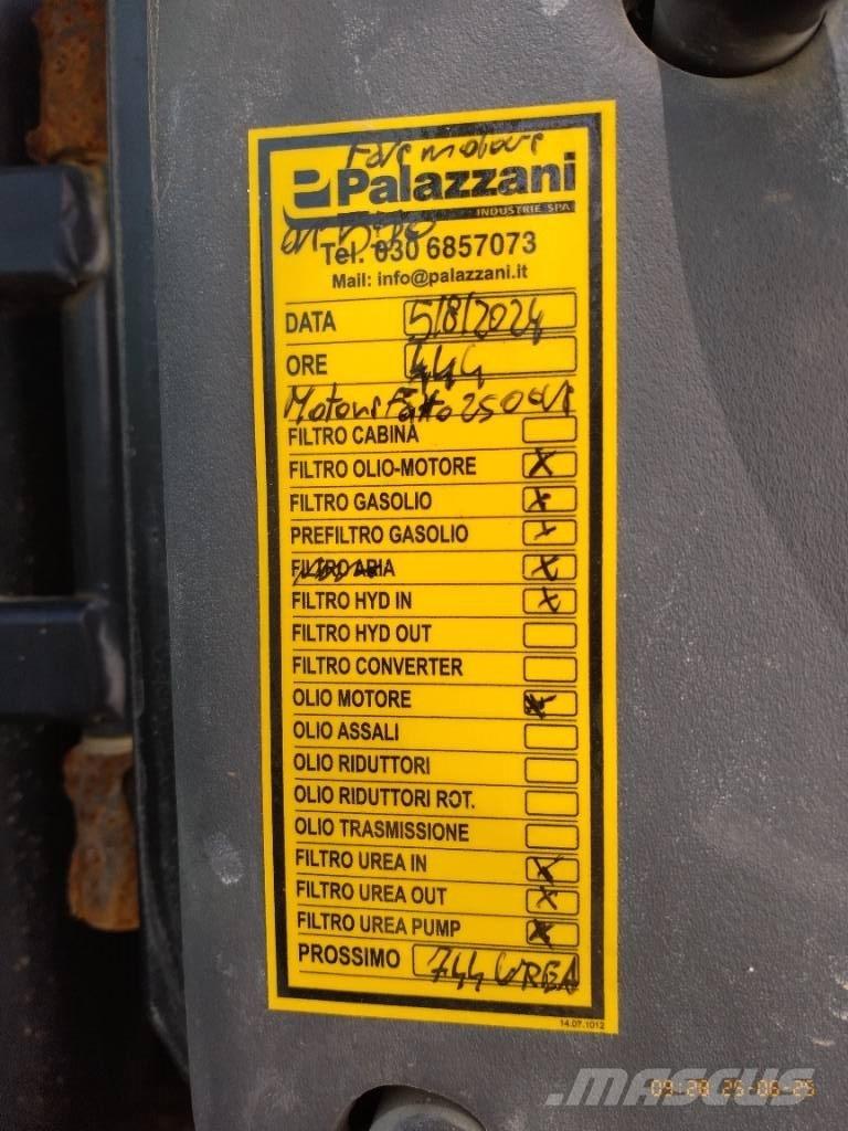 Palazzani PL 185 Incarcator pe pneuri