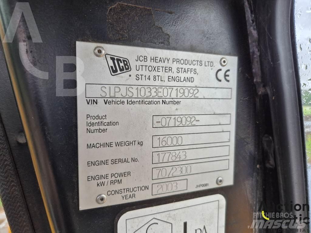 JCB JS 160 W Excavatoare cu roti