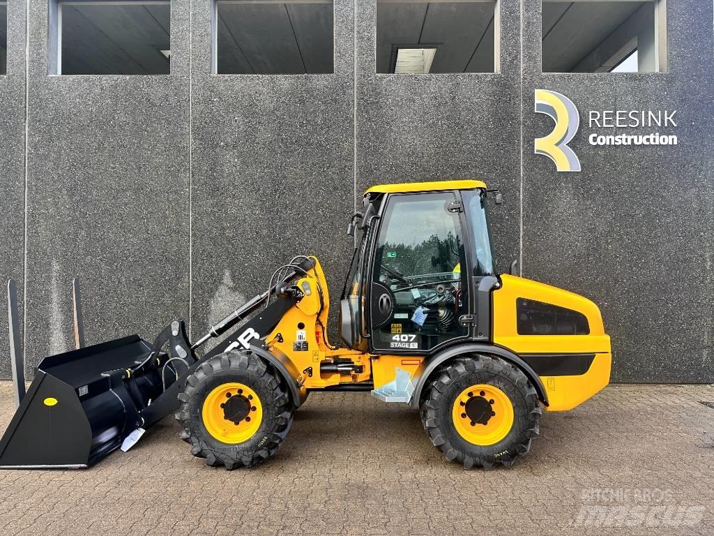 JCB 407 Incarcator pe pneuri