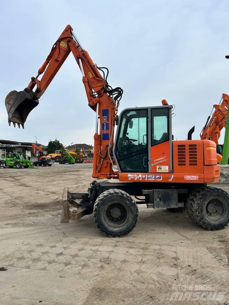 Fiat-Hitachi fh 120 Excavatoare cu roti