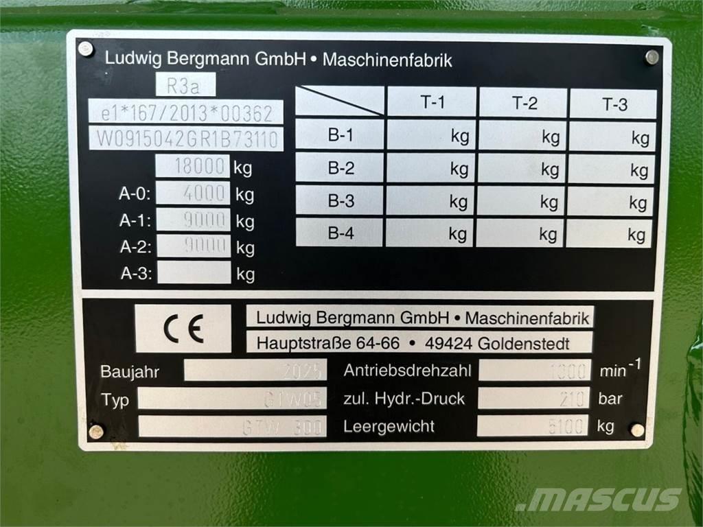 Bergmann GTW 300 Remorci cu autoîncarcare