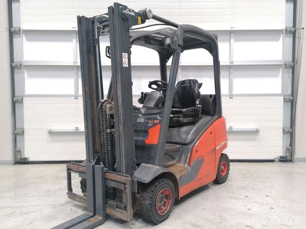 Linde H18D-02 Stivuitor diesel