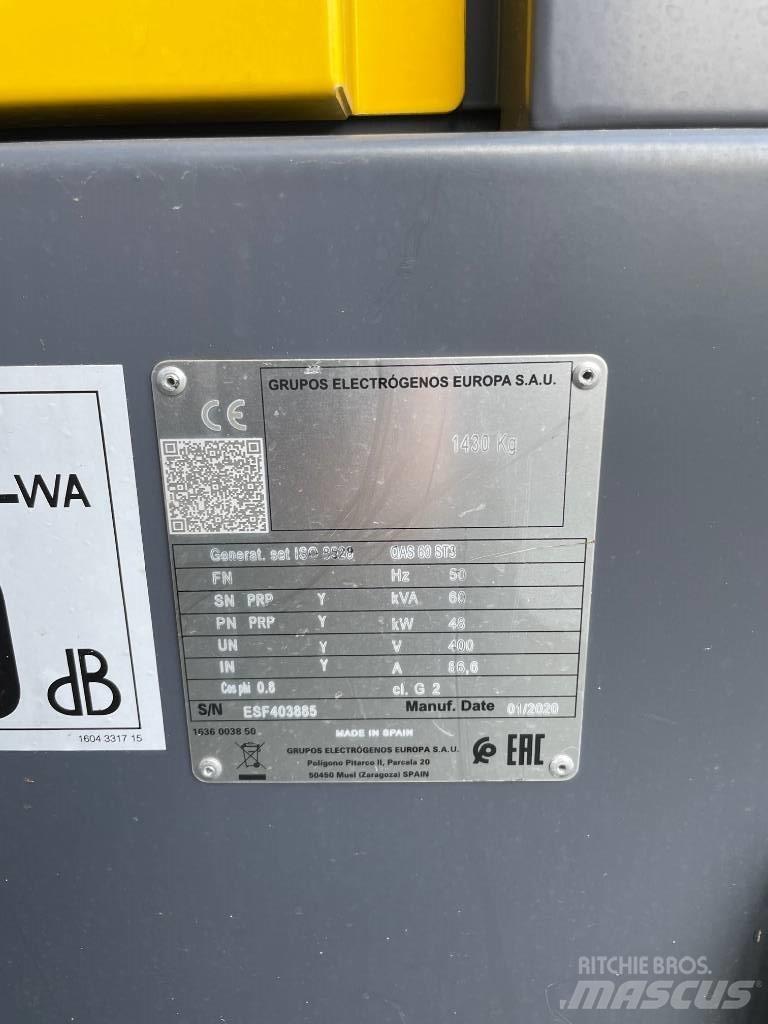 Atlas Copco QAS 60 Utilaje construcții - Altele