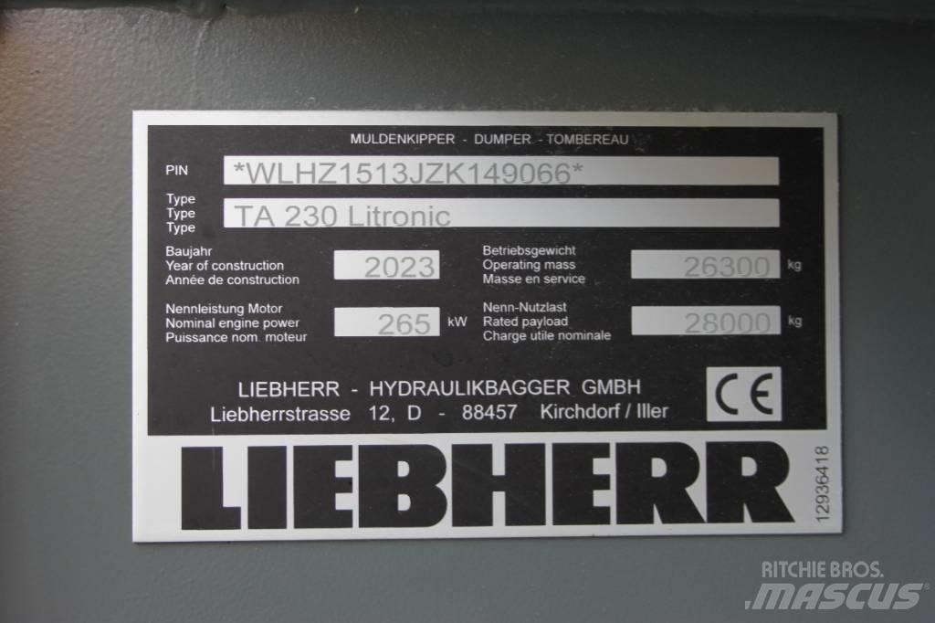 Liebherr TA 230 Transportoare articulate