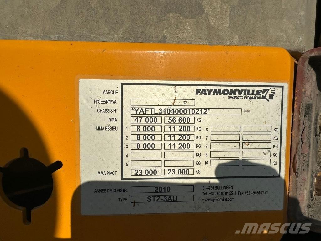 Faymonville STZ-3AU Semi-remorca agabaritica