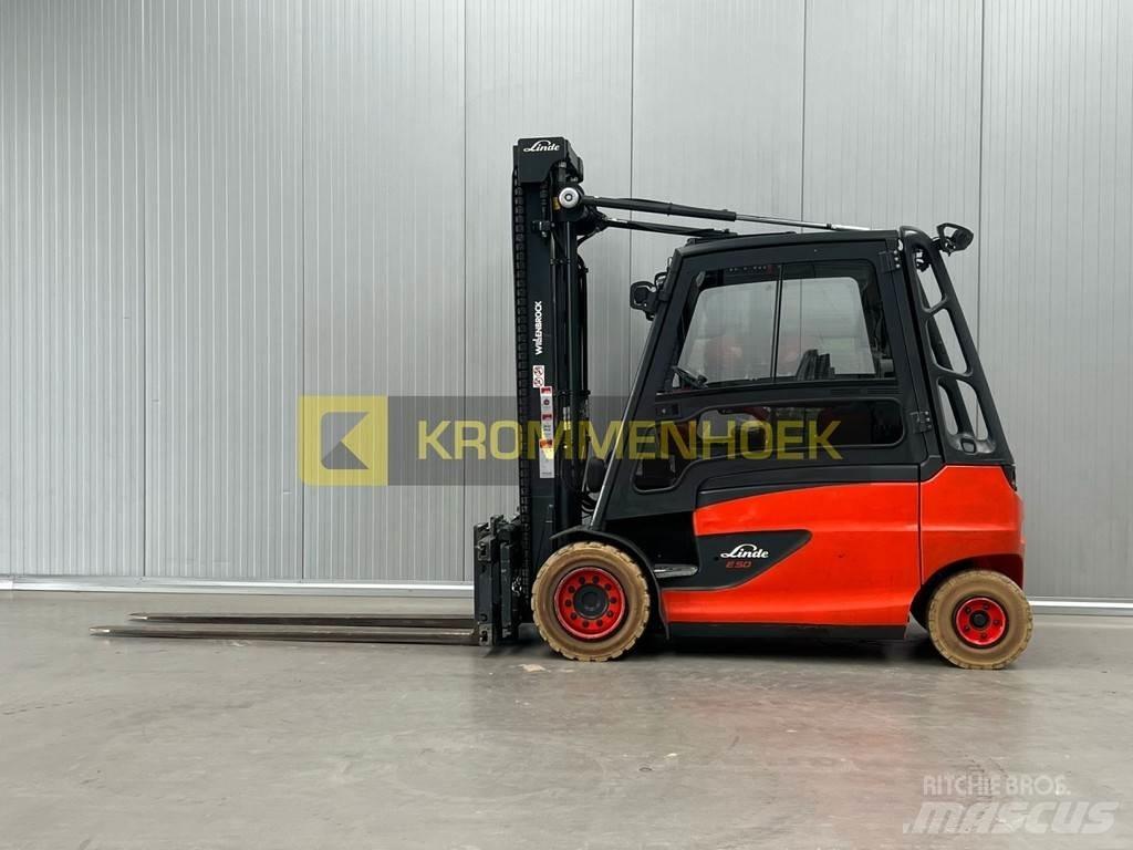 Linde E 50 HL Stivuitor electric