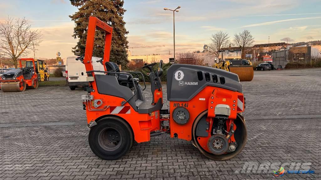 Hamm HD 14i VT Cilindri compactori micsti