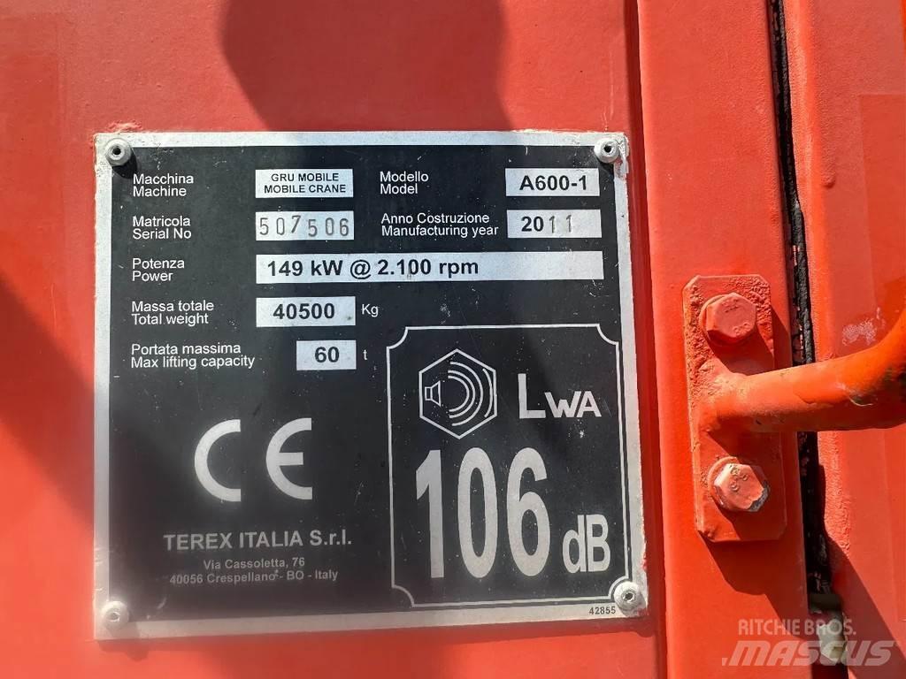 Terex A600 Macara teren accidentat