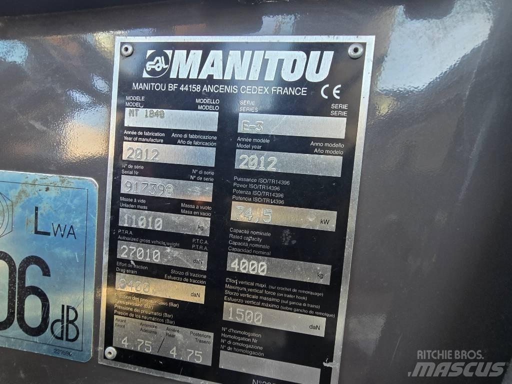 Manitou 1840 Stivuitoare telescopice