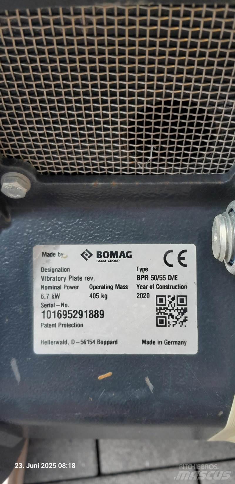 Bomag BPR 50/55 DE Vibratoare