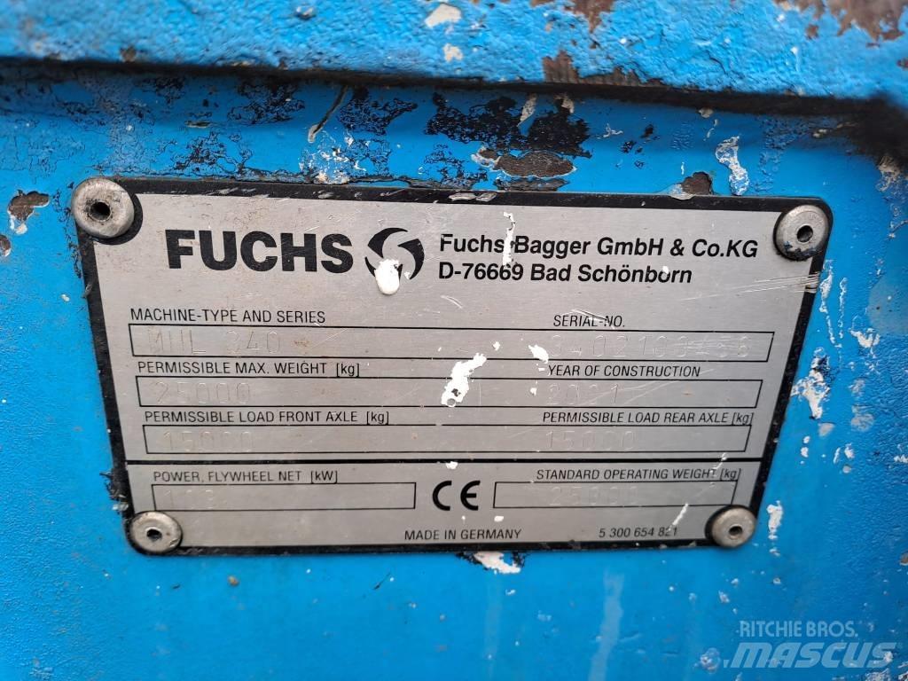 Fuchs MHL 340 Paleta de manipulare
