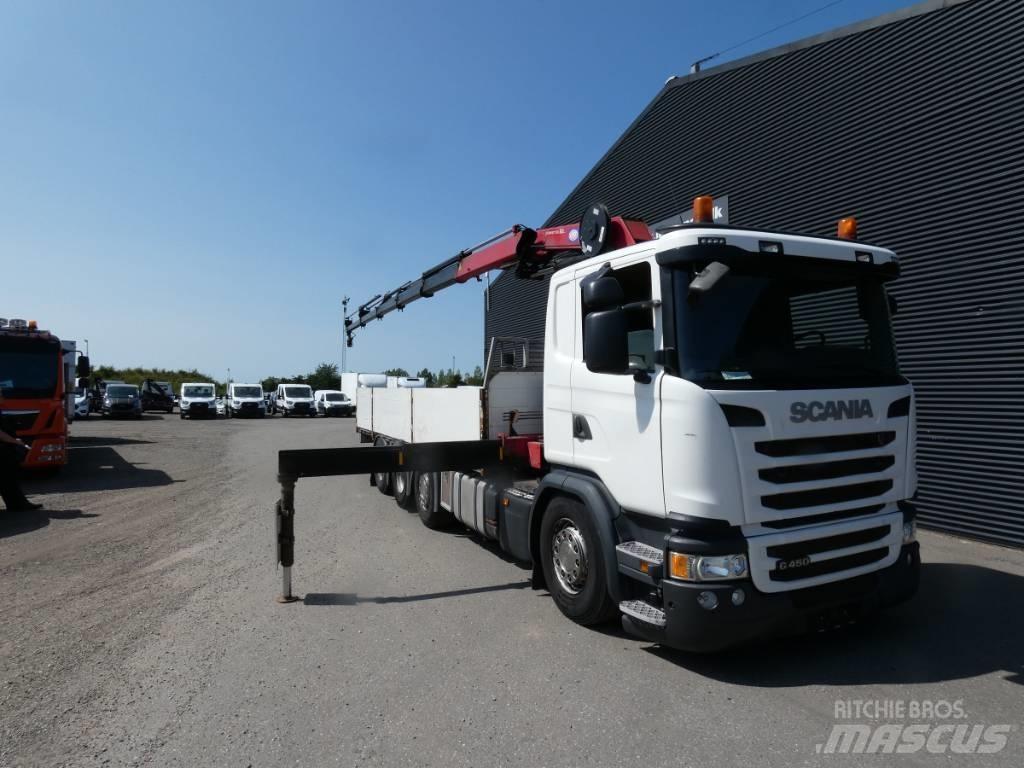 Scania G 450 Camioane cu macara