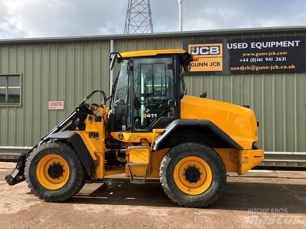 JCB 411 Incarcator pe pneuri