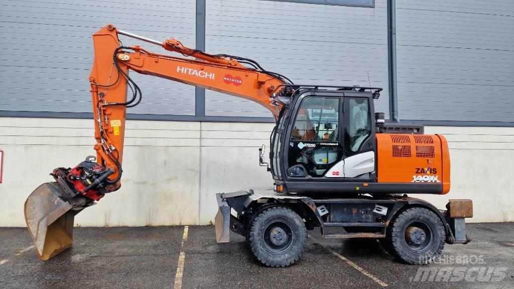Hitachi ZX140W-6 Excavatoare cu roti