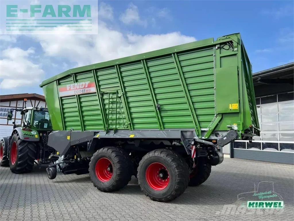 Fendt tigo 65 xr Alte semi-remorci