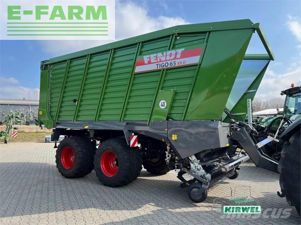 Fendt tigo 65 xr Alte semi-remorci