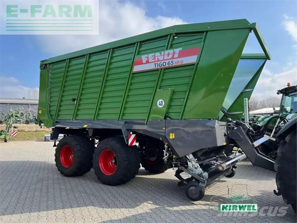 Fendt tigo 65 xr Alte semi-remorci
