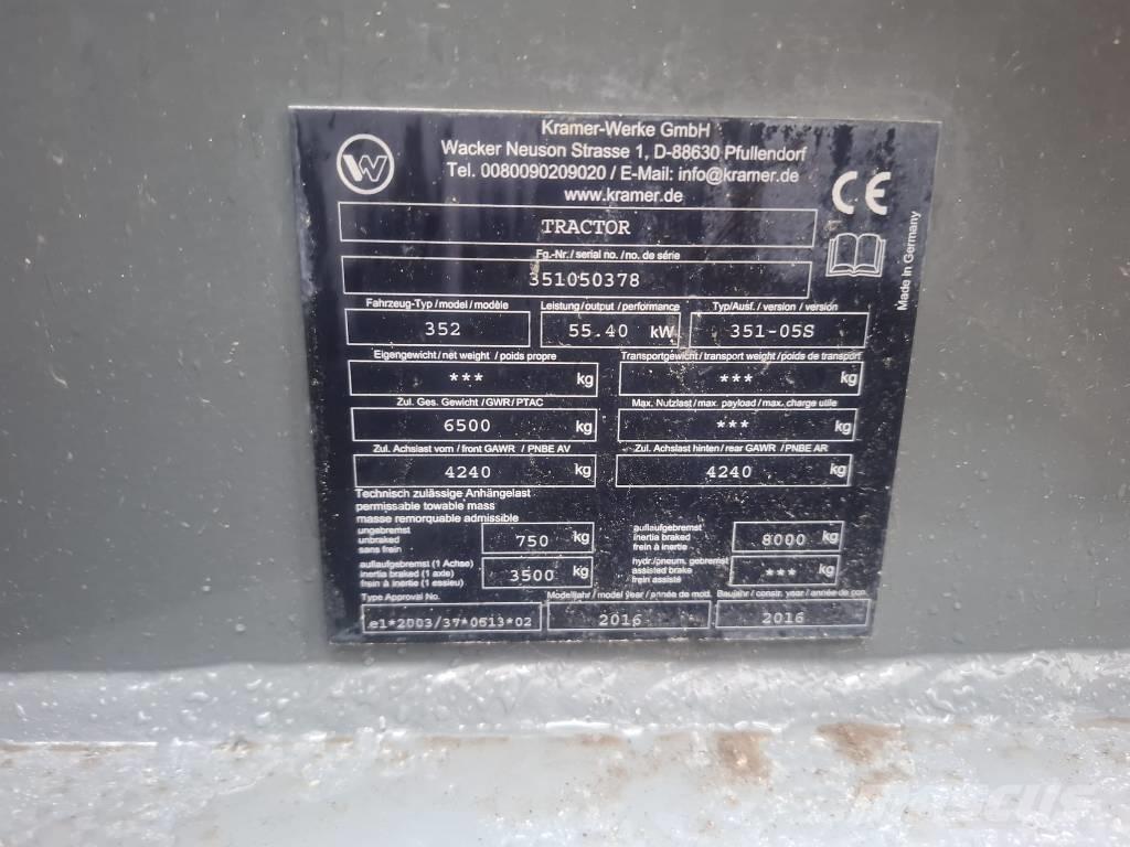 Kramer 8085 Incarcator pe pneuri