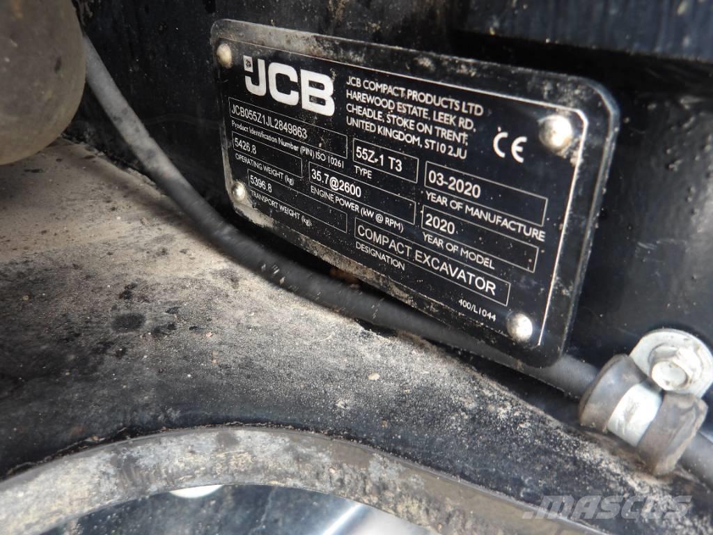 JCB 55Z-1 Mini excavatoare < 7t