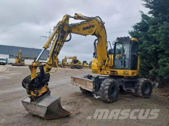 Komatsu PW138MR-11 Excavatoare cu roti