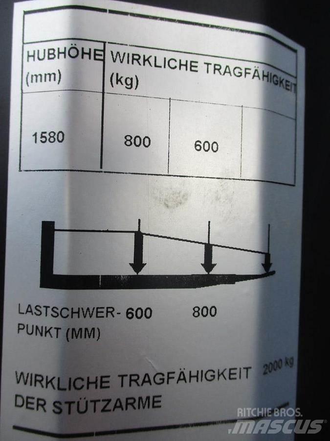 Toyota SWE 080L Transpaleta manuala