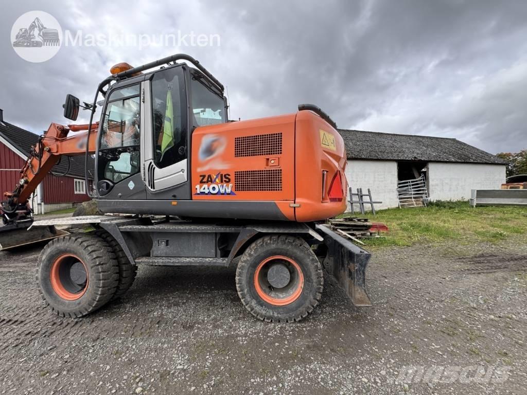 Hitachi ZX 140 W-3 Excavatoare cu roti