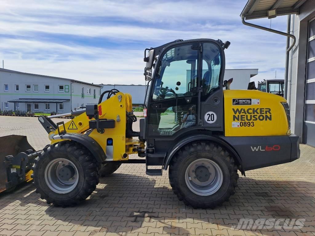 Wacker Neuson WL60 Incarcator pe pneuri