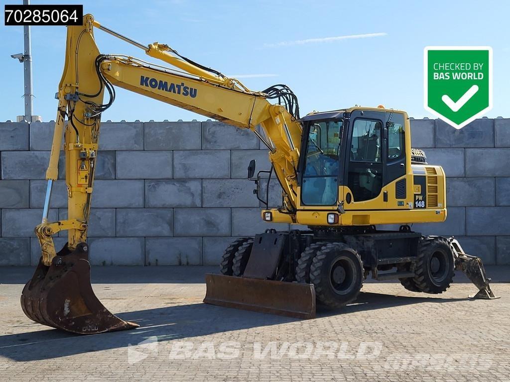 Komatsu PW148 -8 Excavatoare cu roti