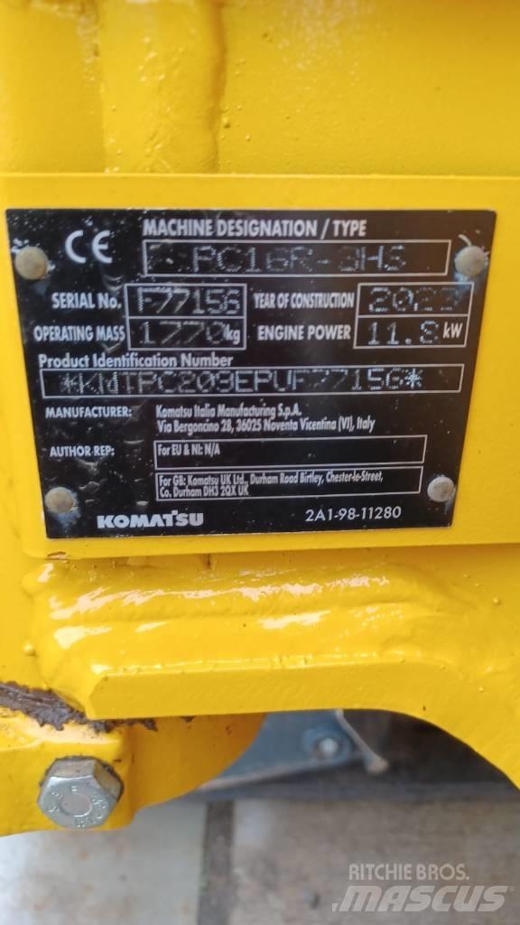 Komatsu PC16R-3HS Mini excavatoare < 7t