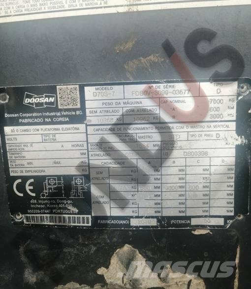 Doosan D 70 S-7 Stivuitor diesel