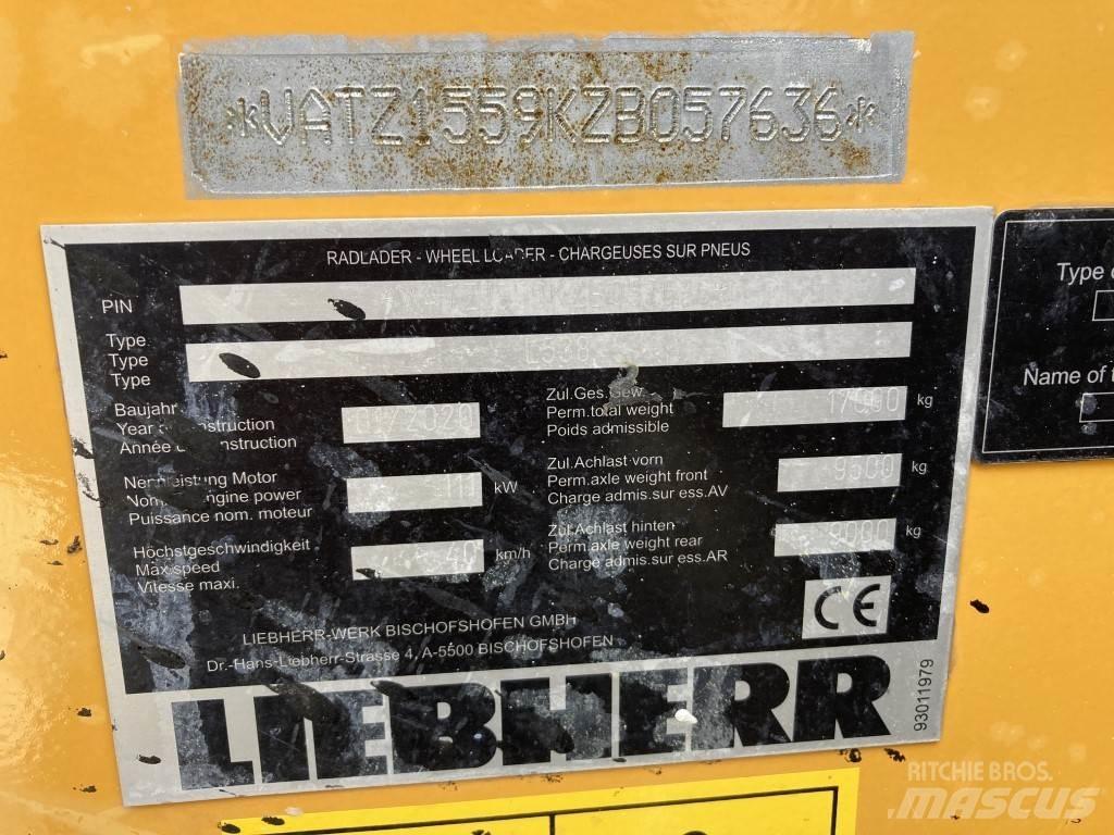Liebherr L 538 Incarcator pe pneuri