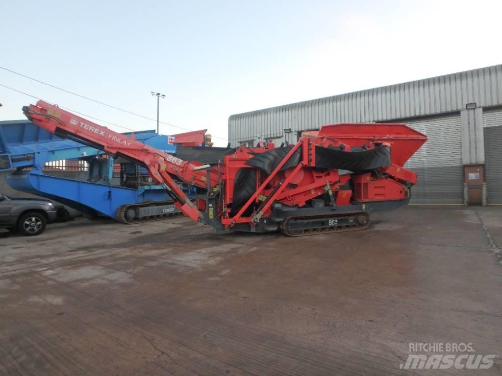 Terex Finlay 863 Dispozitive mobile de cernut