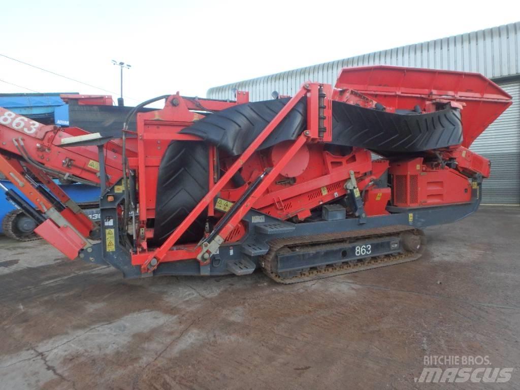 Terex Finlay 863 Dispozitive mobile de cernut