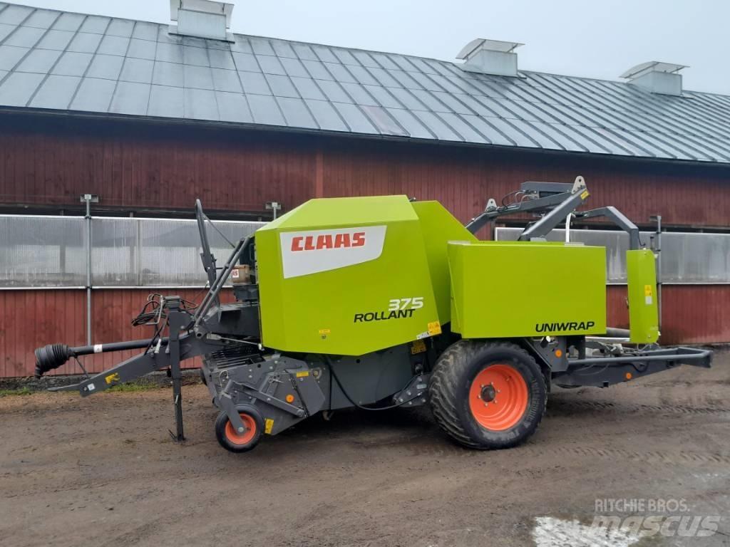 CLAAS 375 Uniwrap Masina de balotat cilindric