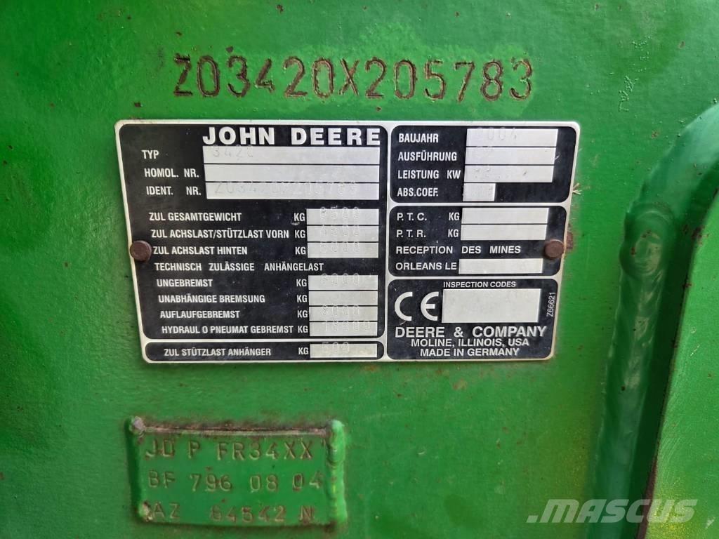John Deere 3420 Manipulatoare agricole