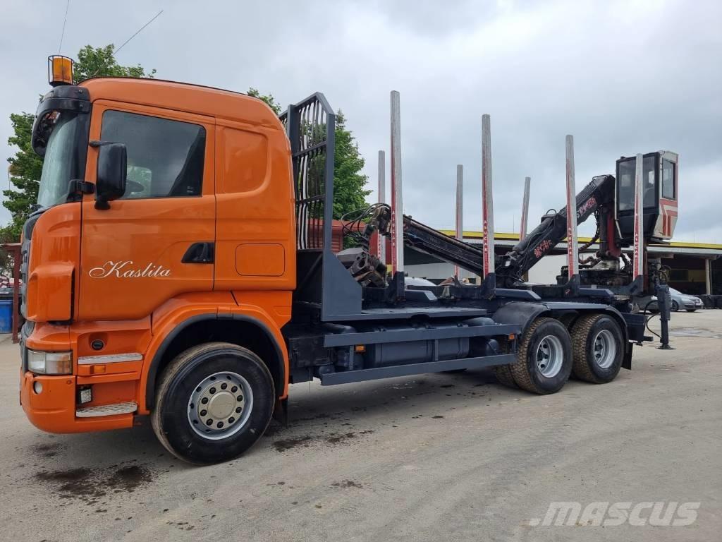 Scania R 580 Camion pentru lemne
