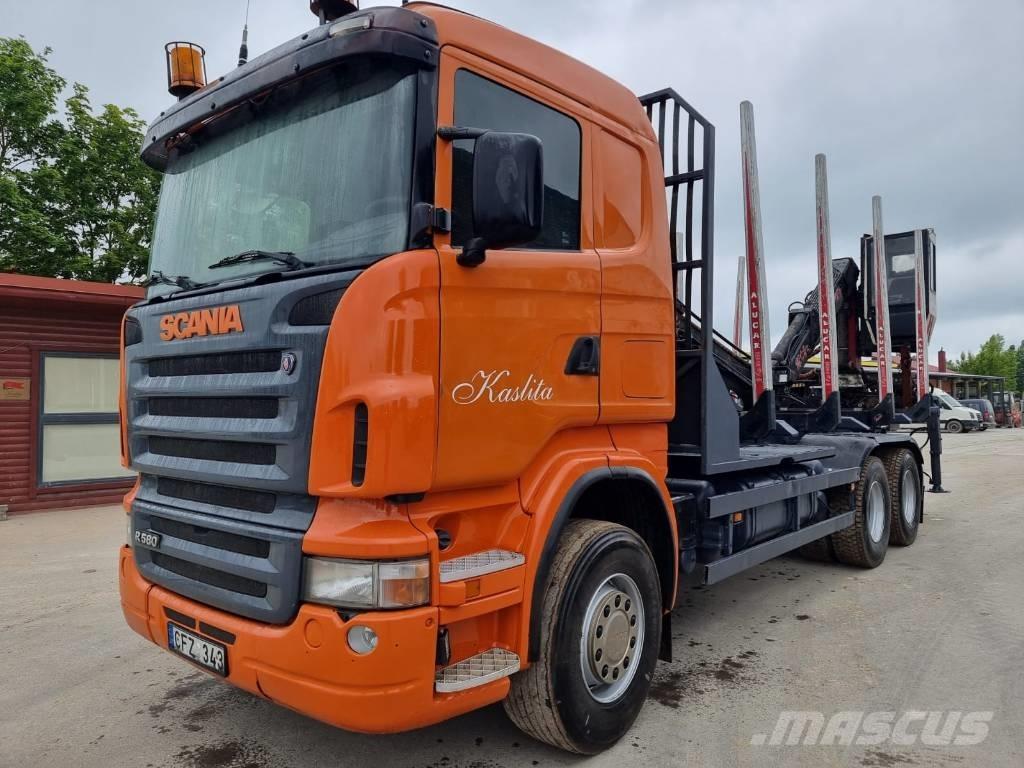 Scania R 580 Camion pentru lemne