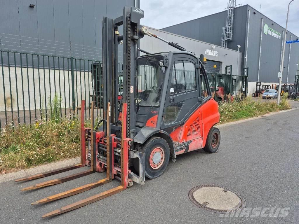 Linde h50D-01 Stivuitor diesel