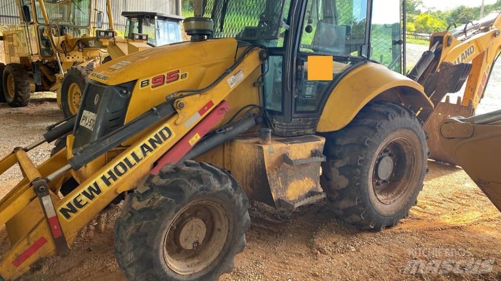 New Holland B 95 B Buldoexcavatoare